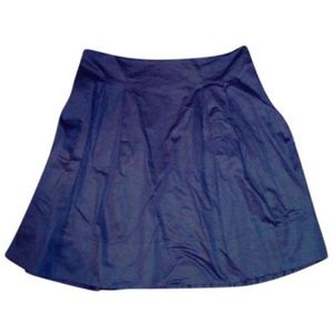 NWT Merona Black Pleated Skirt